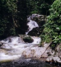 Kubuk Buaya waterfall